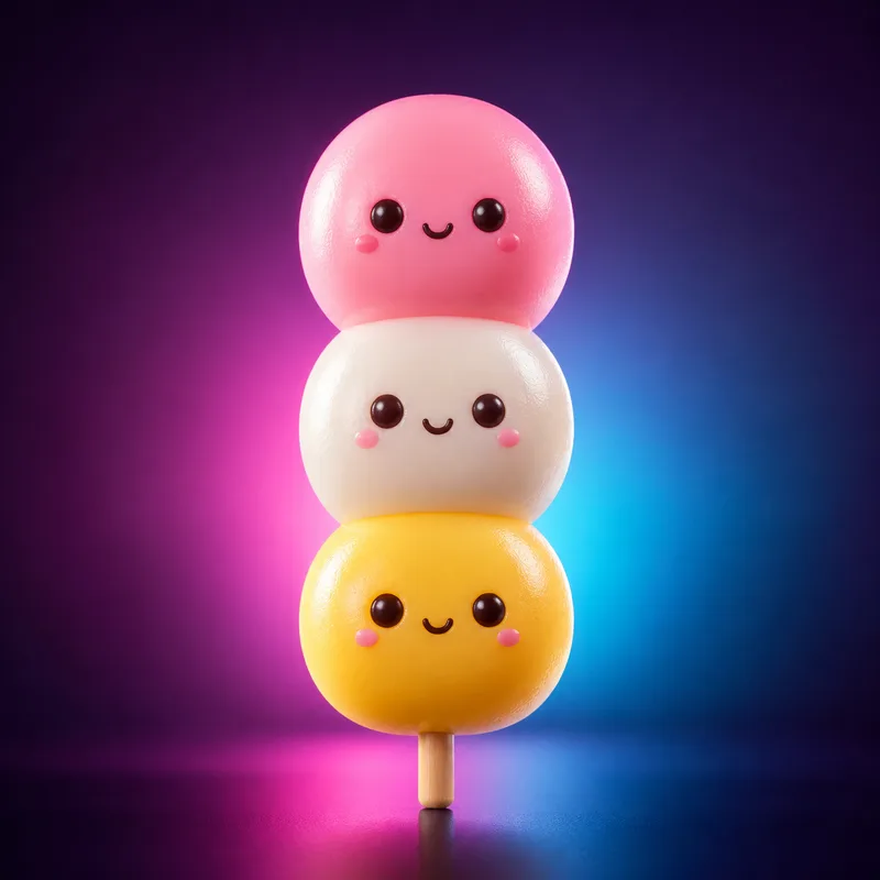 Blind-box Baked Dango Squishy